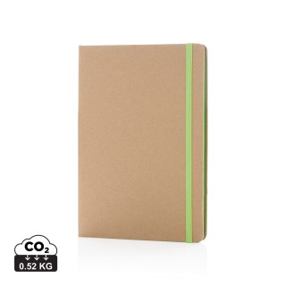 Libreta A5 reciclada de kraft promocional